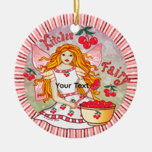 Küchenfee Keramik Ornament