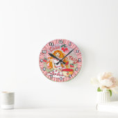 Küchenfee Runde Wanduhr (Zuhause)