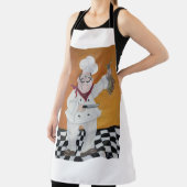 Küchenfett Schürze kleiner Koch für Mann oder Frau (InSitu)