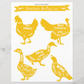 Küchenführer : Geflügel - Teile (Vorderseite)