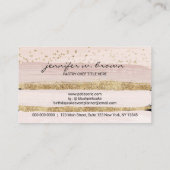 Kuchengebäck Patisserie Visitenkarte (Rückseite)