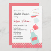 Küchengeräte Bridal Dusche Einladung (Vorne/Hinten)