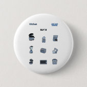 Küchengeräte Button (Vorderseite)