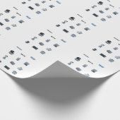 Küchengeräte Geschenkpapier (Ecke)