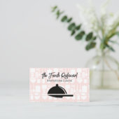 Küchengeräte | Koch Knife Servierplatter Visitenkarte (Stehend Vorderseite)