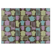 Küchengeräte Muster 2 Schneidebrett (Vorderseite)