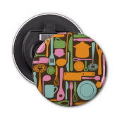 Küchengeräte Muster 3 Flaschenöffner (Vorderseite)