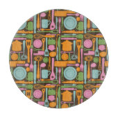 Küchengeräte Muster 3 Schneidebrett (Vorderseite)