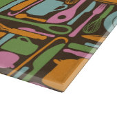 Küchengeräte Muster 3 Schneidebrett (Ecke)