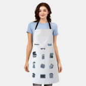 Küchengeräte Schürze (Getragen)