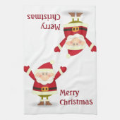 Küchengeschirrtuch, Weihnachtsdesign, Zuhause-Ware Geschirrtuch (Vertikal)