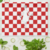 Küchengöttin Geschirrtuch (Gefaltet)