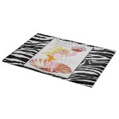 "Küchengöttin" - Küss den Koch! Schneidebrett (Ecke)