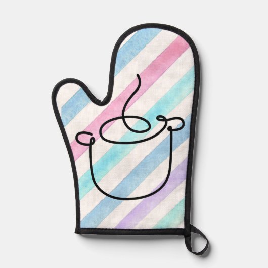 Küchenhandschuh Ofenhandschuh (Vorderseite)