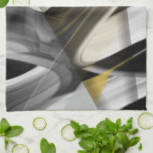 Küchenhandtuch Abstrakt Trend Räume Ausstattung Geschirrtuch (Gefaltet)