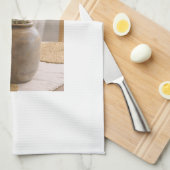 Küchenhandtuch Bauernhaus Floral Wildblumen Geschirrtuch (Viertel Falte)