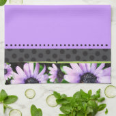 Küchenhandtuch für Lavendel und Spitzen Handtuch (Gefaltet)