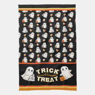 Küchenhandtuch für Trick oder Treatment Geschirrtuch