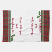 Küchenhandtuch gesegnet mit Gewürzen und allem Geschirrtuch (Horizontal)