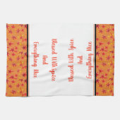 Küchenhandtuch gesegnet mit Gewürzen und allem Geschirrtuch (Horizontal)