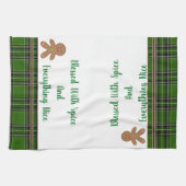 Küchenhandtuch gesegnet mit Gewürzen und allem Geschirrtuch (Horizontal)