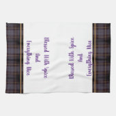 Küchenhandtuch gesegnet mit Gewürzen und allem Geschirrtuch (Horizontal)