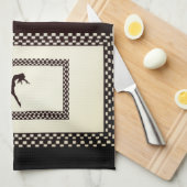 Küchenhandtuch Handtuch (Viertel Falte)