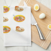 Küchenhandtuch Handtuch (Viertel Falte)