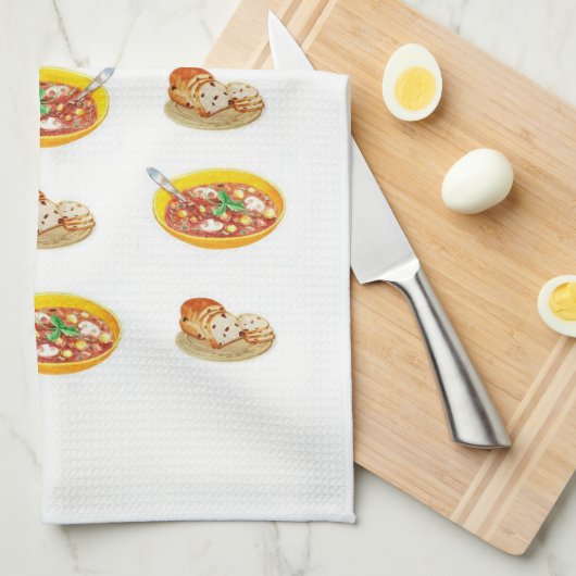 Küchenhandtuch Handtuch (Viertel Falte)