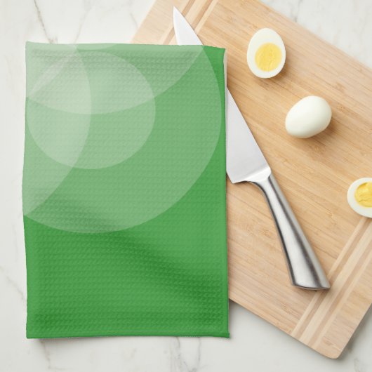 Küchenhandtuch - Kreise Handtuch (Viertel Falte)