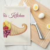 Küchenhandtuch-Leere Diese Küche Geschirrtuch (Viertel Falte)