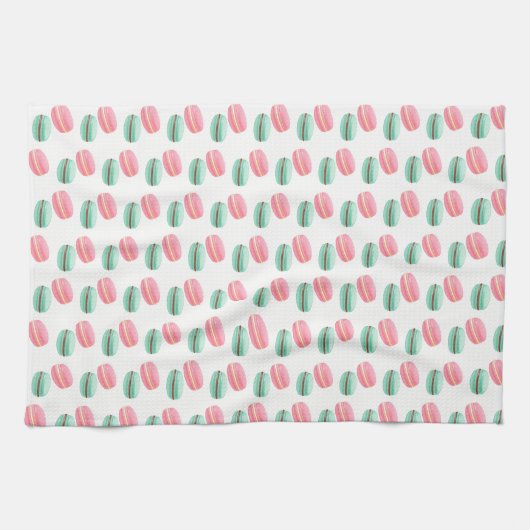 Küchenhandtuch-Macrons Geschirrtuch (Horizontal)