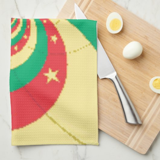 Küchenhandtuch - Maßgeschneidert Geschirrtuch (Viertel Falte)