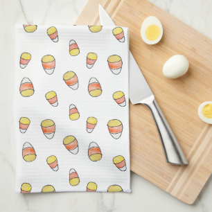 Küchenhandtuch mit Candy Corn Geschirrtuch