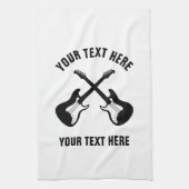 Küchenhandtuch mit E-Gitarre Geschirrtuch (Vertikal)