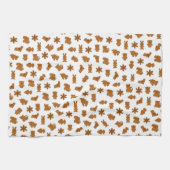 Küchenhandtuch mit einfarbigem Druck. Geschirrtuch (Horizontal)