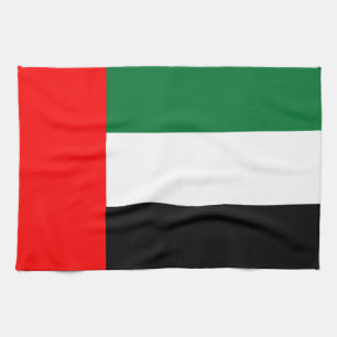 Küchenhandtuch mit Flagge der Vereinigten Arabisch Geschirrtuch
