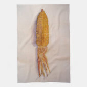 Küchenhandtuch mit Mais im Aquarell Handtuch (Vertikal)