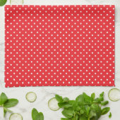 Küchenhandtuch mit Polka-Punkten Geschirrtuch (Gefaltet)