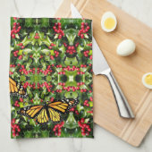 Küchenhandtuch - Monarchie & Holly Geschirrtuch (Viertel Falte)