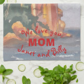 Küchenhandtuch "Ocean View" Küchentuch (Gefaltet)