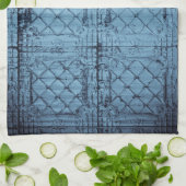 Küchenhandtuch Rustikale Zinndecke Land Wes Geschirrtuch (Gefaltet)