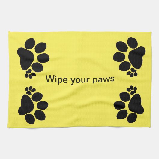 Küchenhandtuch - Wischen Sie Ihre Pfauen ab v2 Geschirrtuch (Horizontal)