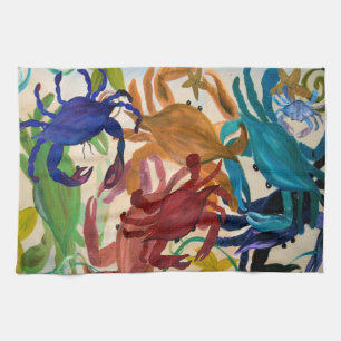 Küchenhandtücher für Crab-Party Küchentuch