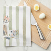 Küchenhandtücher mit launischer Wasserfarbe-Teestu Geschirrtuch (Viertel Falte)