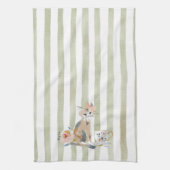 Küchenhandtücher mit launischer Wasserfarbe-Teestu Geschirrtuch (Vertikal)