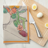 Küchenhandtuchfelder Geschirrtuch (Viertel Falte)