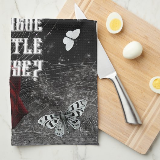 Küchenhandtuchjagd Adeline Zade Meadows Zaddy Geschirrtuch (Viertel Falte)