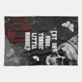 Küchenhandtuchjagd Adeline Zade Meadows Zaddy Geschirrtuch (Horizontal)