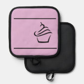 Küchenherde Topflappen (Vorderseite/Rückseite)